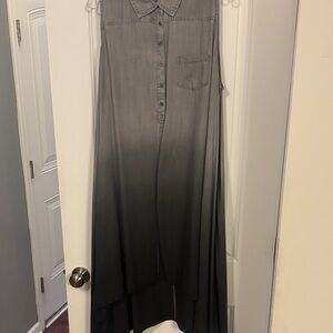 Chelsea & Theodore Gray Ombre High Low dress